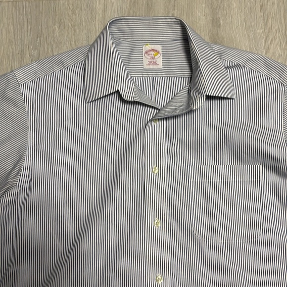 🔥BUNDLESALE Mens 15.5 Brooks Brothers 346 non iron dress shirt - Picture 3 of 5